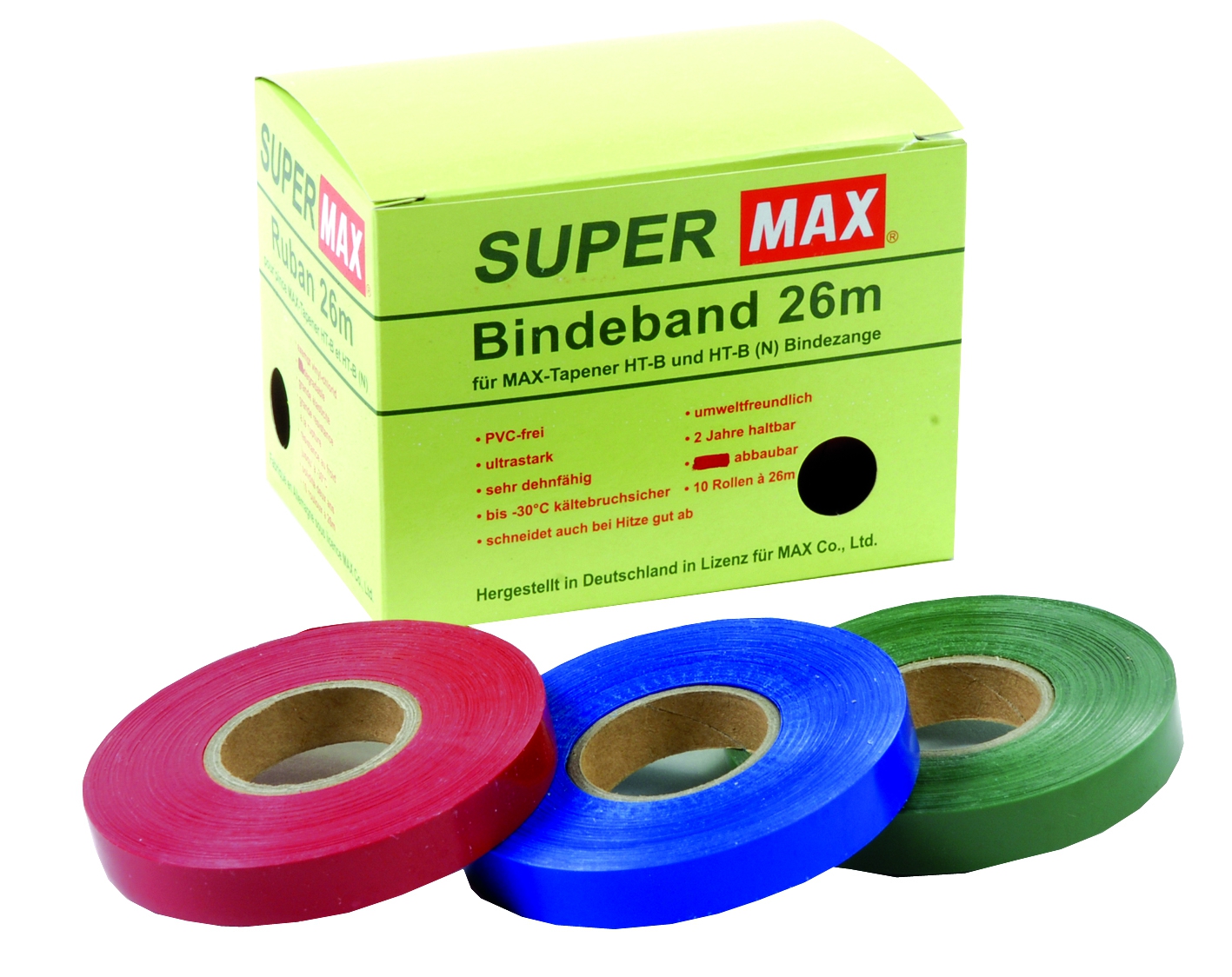 Wegrijden typist Uitvoerbaar Bindband Original Super Max Tape PE Tape n°10