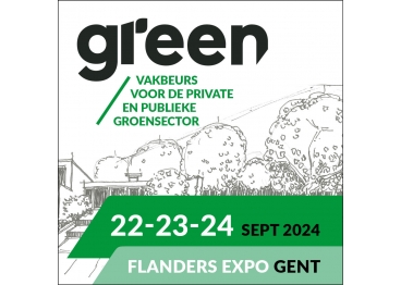 Rendez-nous visite à Green Expo à Gand du 22 - 24 septembre '24